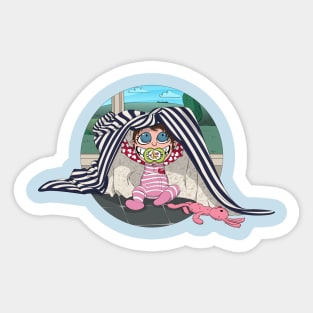 Peek-a-boo Sticker